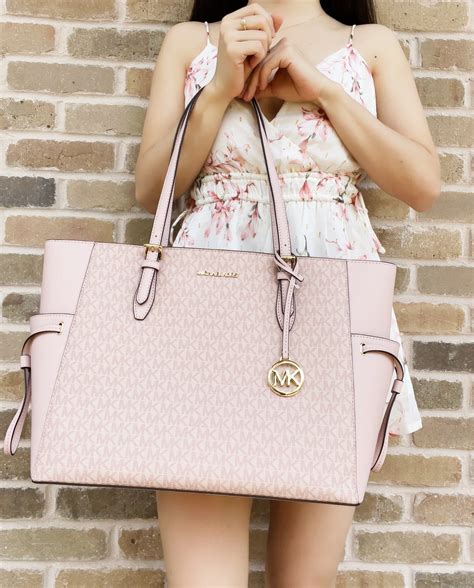 Pink Michael Kors Totes .